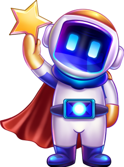 CasinoMaxi astronot maskotu